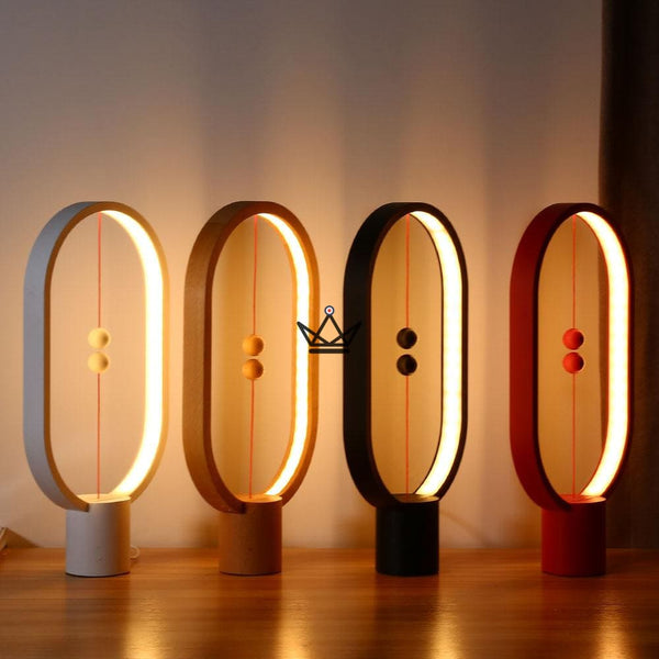Lampe à interrupteur - SUSPENDU magnétique design bois